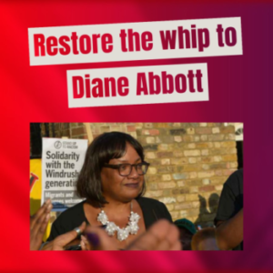 Welcome back Diane Abbott MP